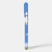 Coques Case-Mate iPhone dessin de chien mignon dans l'herbe (Verso / Gauche)