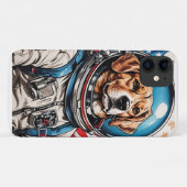 Coques Case-Mate iPhone Dessin de chien traditionnel américain (Dos (Horizontal))