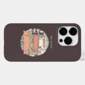 Coques Case-Mate iPhone Dessin de Chillin avec AMIS™ (Verso (horizontal))
