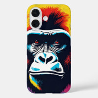 Dessin de dessin de peinture Gorilla Pop