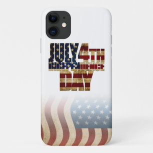 Case-Mate iPhone Case Dessin de drapeau patriotique du 4 juillet