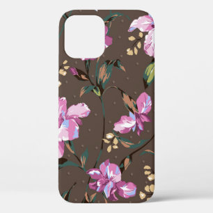 Case-Mate iPhone Case dessin de fleur mignonne textile illustration art,