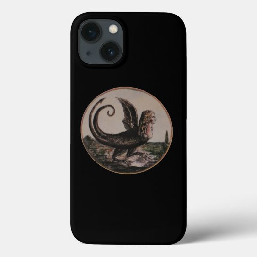 Coques Case-Mate iPhone Dessin de Marie Antoinette CHANGE COULEUR (Options (Verso)