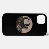 Coques Case-Mate iPhone Dessin de Marie Antoinette CHANGE COULEUR (Options (Verso (horizontal))