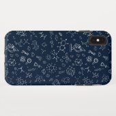 Coques Case-Mate iPhone Dessin de motif de chimie / science (Dos (Horizontal))