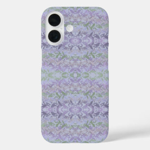 Coques iPhone 16 Dessin de motif de vigne rampante feuillue avec pa