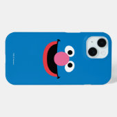 Coques Case-Mate iPhone Dessin de visage de Grover (Verso (horizontal))