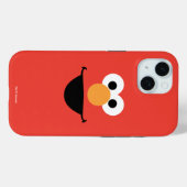 Coques Case-Mate iPhone Dessin de visage d'Elmo (Verso (horizontal))