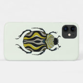 Coques Case-Mate iPhone Dessin d'encre de scarabée (Dos (Horizontal))