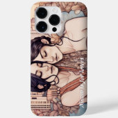 Coques Case-Mate iPhone Dessin des femmes du centre-ville de Miami qui se  (Verso)
