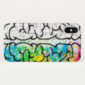 Coques Case-Mate iPhone Dessin d'idée de psychologie cérébrale (Dos (Horizontal))