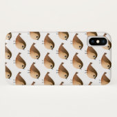 Coques Case-Mate iPhone Dessin d'Oiseau de Bruant (Dos (Horizontal))