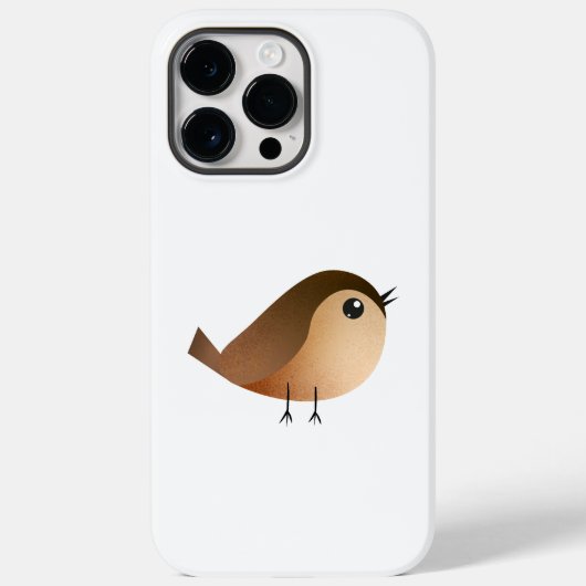 Coques Case-Mate iPhone Dessin d'Oiseau de Bruant (Verso)