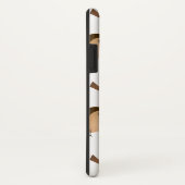 Coques Case-Mate iPhone Dessin d'Oiseau de Bruant (Dos/Droite)