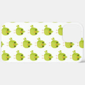 Coques Case-Mate iPhone Dessin d'oiseau vert (Verso / Droite)