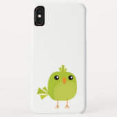 Coques Case-Mate iPhone Dessin d'oiseau vert (Dos)