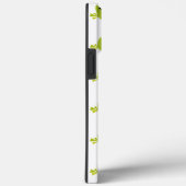 Coques Case-Mate iPhone Dessin d'oiseau vert (Verso / Droite)