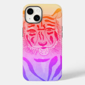 Coques Case-Mate iPhone Dessin facial tigre (Verso)