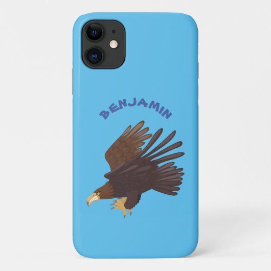 Coques Case-Mate iPhone dessin humoristique d'aigle royal (Dos)