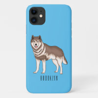 dessin humoristique sibérien husky