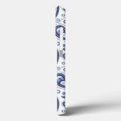 Coques Case-Mate iPhone Dessin imprimé floral paisley complexe (Verso / Gauche)