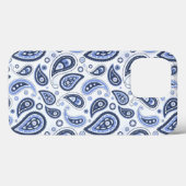 Coques Case-Mate iPhone Dessin imprimé floral paisley complexe (Verso (horizontal))