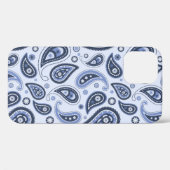 Coques Case-Mate iPhone Dessin imprimé floral paisley complexe (Verso (horizontal))
