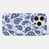 Coques Case-Mate iPhone Dessin imprimé paisley floral complexe (Verso (horizontal))