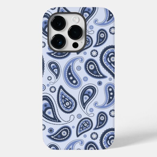 Coques Case-Mate iPhone Dessin imprimé paisley floral complexe (Verso)