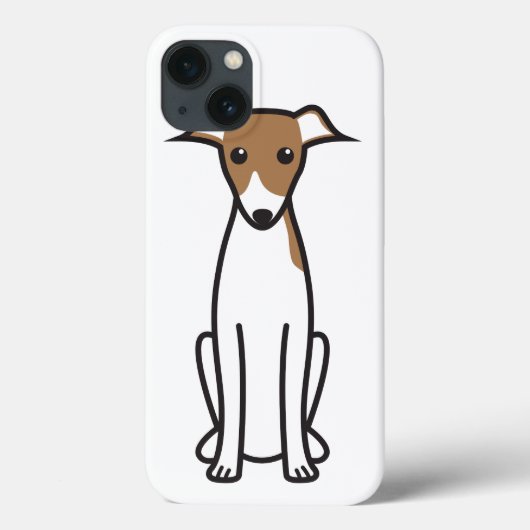 Coques Case-Mate iPhone Dessin italien Greyhound Dog (Verso)