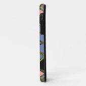 Coques Case-Mate iPhone Dessin Mandala Green Blue et Orange (Dos/Gauche)