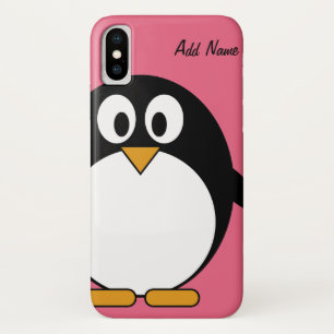 Coque Case-Mate Pour iPhone Dessin mignon de Kawaii de pingouin de bande