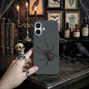 Coques iPhone 16 Dessin Original Araignée Veuve Noire Art