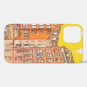 Coques Case-Mate iPhone Dessin ou illustration de couleur d'eau (Verso (horizontal))