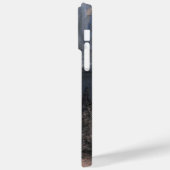 Coques Case-Mate iPhone Dessin pastel bleu Great Dane (Verso / Gauche)