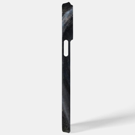 Coques Case-Mate iPhone Dessin pastel bleu Great Dane (Verso / Droite)