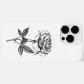 Coques Case-Mate iPhone dessin rose (Verso (horizontal))