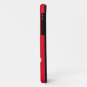 Coques Case-Mate iPhone Dessin simple de contour de chien dalmate rembourr (Dos/Gauche)