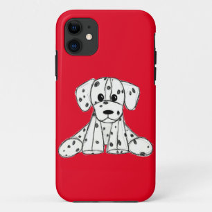 Case-Mate iPhone Case Dessin simple de contour de chien dalmate rembourr
