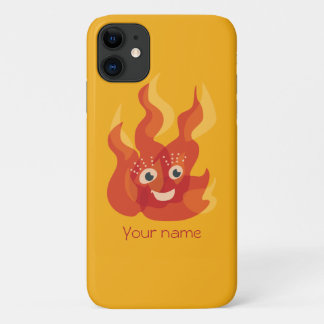 Case-Mate iPhone Case Dessin sur la flamme du feu du camp mignon