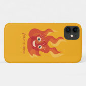 Coques Case-Mate iPhone Dessin sur la flamme du feu du camp mignon (Dos (Horizontal))