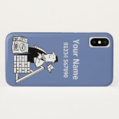 Coques Case-Mate iPhone Dessin sur le thème du créateur (Dos (Horizontal))