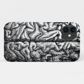 COQUES Case-Mate iPhone DESSIN VINTAGE DU CERVEAU (Dos (Horizontal))