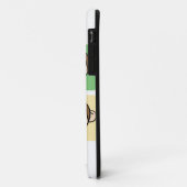 Coques Case-Mate iPhone Dessins animés avec 4 singes heureux (Dos/Gauche)