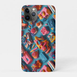 Case-Mate iPhone Case Dessins de gommes de formes colorées uniques