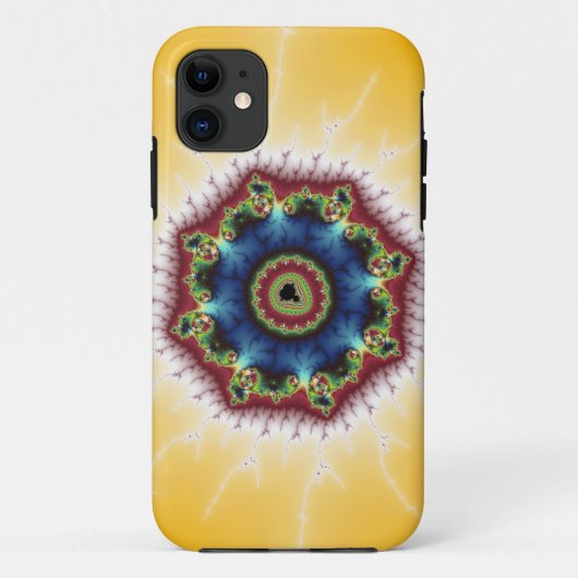 Coques Case-Mate iPhone Dessous de verre - Art fractal (Dos)