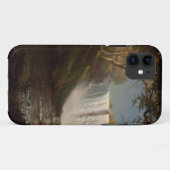 Coques Case-Mate iPhone Destin de cascade de forêt de peinture d'Albert (Dos (Horizontal))