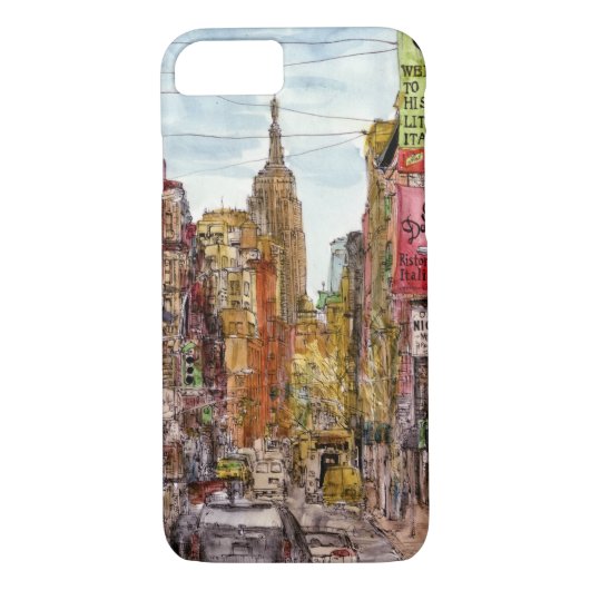 Coques Case-Mate iPhone Destinations | New York City Vue de Little Italy (Dos)