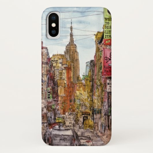 Coques Case-Mate iPhone Destinations | New York City Vue de Little Italy (Dos)