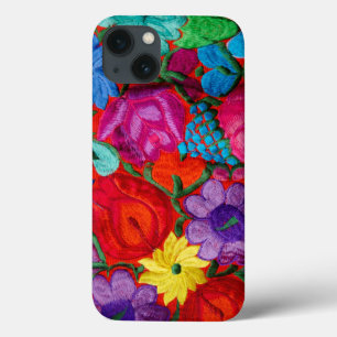 Case-Mate iPhone Case Détail de broderie traditionnelle textile floral